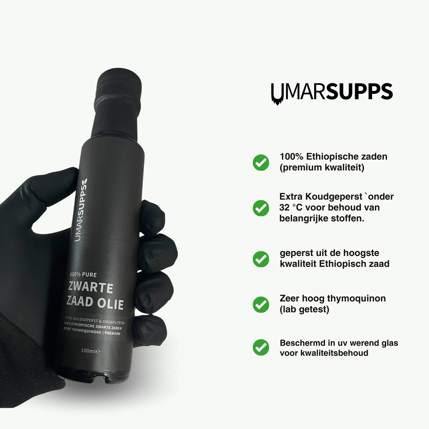 Pure Ethiopische zwarte zaad olie