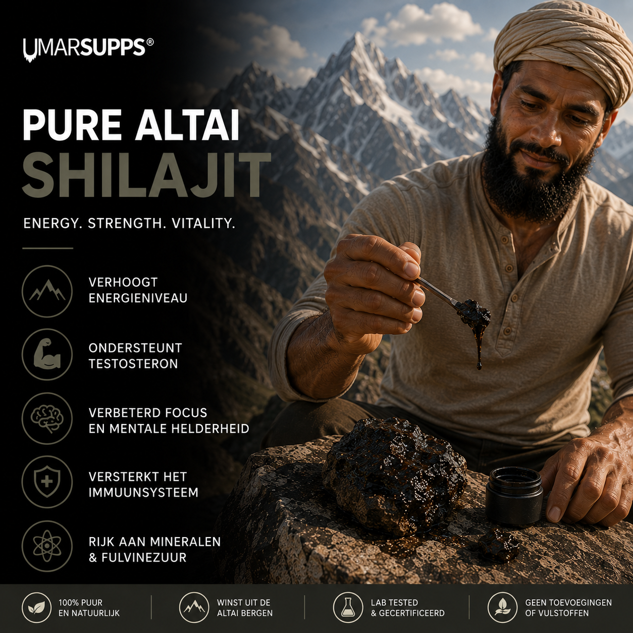 Pure Siberische Shilajit
