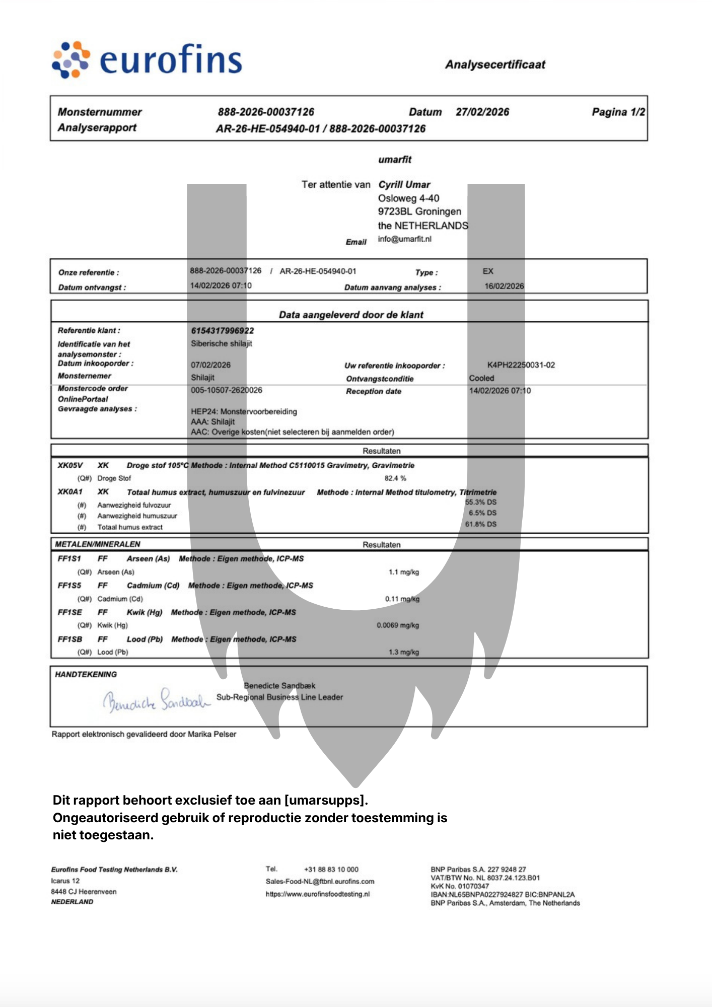 Pure Siberische Shilajit