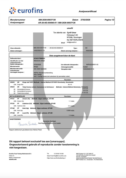 Pure Siberische Shilajit